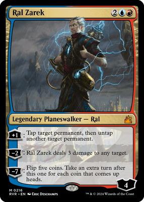 Ral Zarek card from Ravnica Remastered