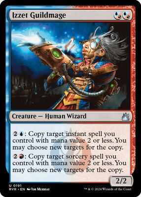 Izzet Guildmage card from Ravnica Remastered