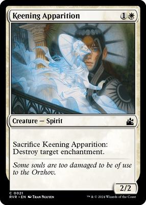 Keening Apparition card from Ravnica Remastered