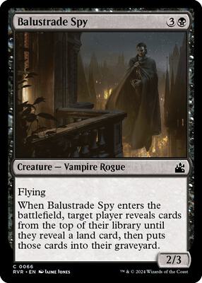 Balustrade Spy card from Ravnica Remastered