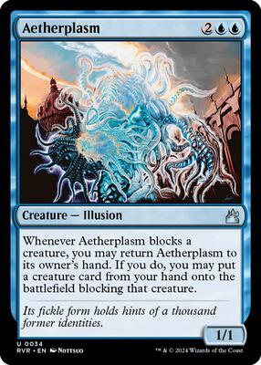 Aetherplasm card from Ravnica Remastered