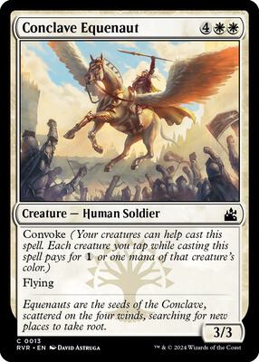 Conclave Equenaut card from Ravnica Remastered