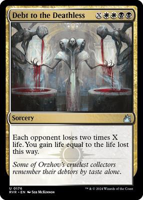 Debt to the Deathless card from Ravnica Remastered