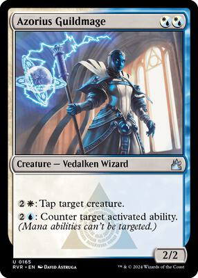 Azorius Guildmage card from Ravnica Remastered