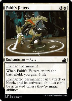 Faith's Fetters card from Ravnica Remastered