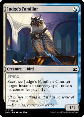 Judge's Familiar card from Ravnica Remastered