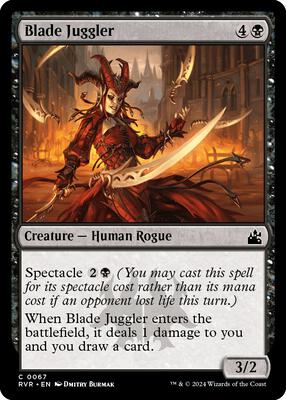 Blade Juggler card from Ravnica Remastered