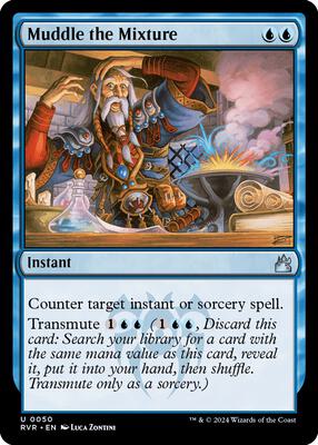 Muddle the Mixture card from Ravnica Remastered