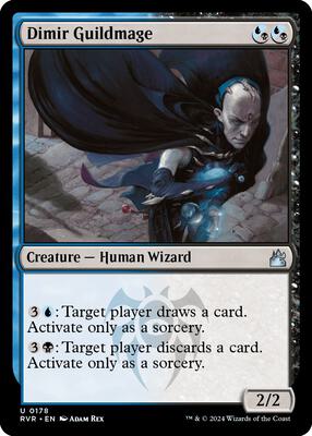 Dimir Guildmage card from Ravnica Remastered