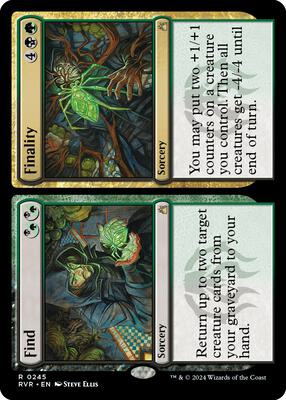 Find // Finality card from Ravnica Remastered