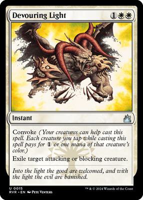 Devouring Light card from Ravnica Remastered