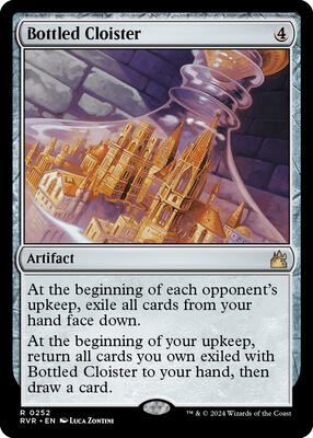 Bottled Cloister card from Ravnica Remastered