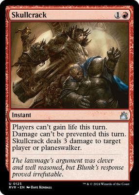 Skullcrack card from Ravnica Remastered