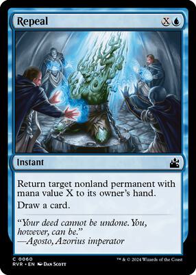 Repeal card from Ravnica Remastered