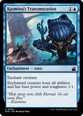Kasmina's Transmutation card from Ravnica Remastered