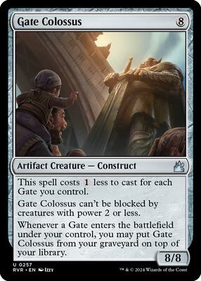 Gate Colossus card from Ravnica Remastered