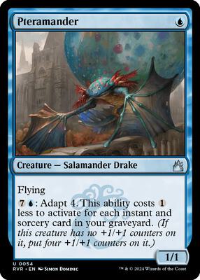 Pteramander card from Ravnica Remastered