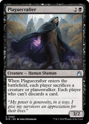 Plaguecrafter card from Ravnica Remastered
