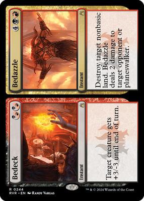 Bedeck // Bedazzle card from Ravnica Remastered