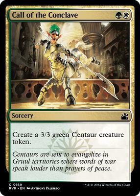 Call of the Conclave card from Ravnica Remastered