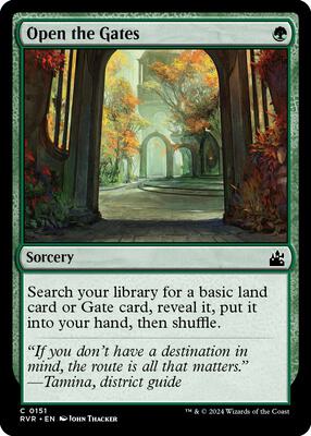 Open the Gates card from Ravnica Remastered