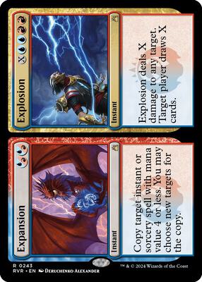 Expansion // Explosion card from Ravnica Remastered