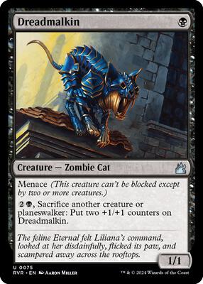 Dreadmalkin card from Ravnica Remastered