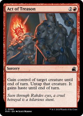 Act of Treason card from Ravnica Remastered