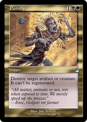 Putrefy (Retro Frame) card from Ravnica Remastered