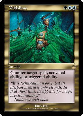 Voidslime (Retro Frame) card from Ravnica Remastered