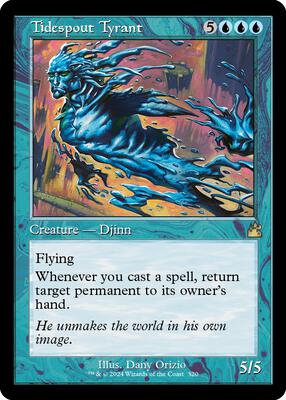 Tidespout Tyrant (Retro Frame) card from Ravnica Remastered