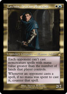 Lavinia, Azorius Renegade (Retro Frame) card from Ravnica Remastered