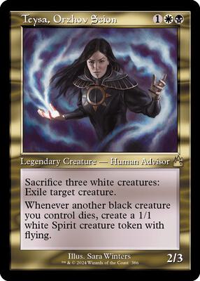 Teysa, Orzhov Scion (Retro Frame) card from Ravnica Remastered