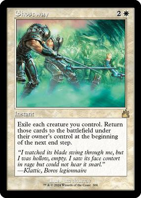 Ghostway (Retro Frame) card from Ravnica Remastered