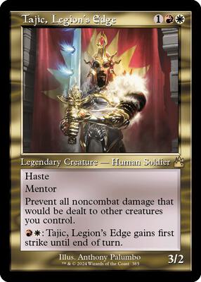 Tajic, Legion's Edge (Retro Frame) card from Ravnica Remastered