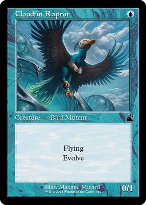 Cloudfin Raptor (Retro Frame) card from Ravnica Remastered