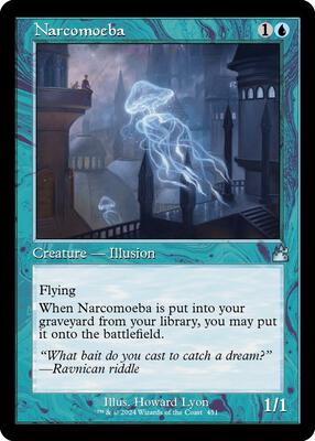 Narcomoeba (Retro Frame) card from Ravnica Remastered