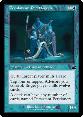 Persistent Petitioners (Retro Frame) card from Ravnica Remastered