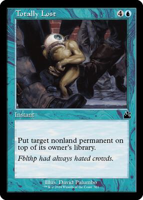 Totally Lost (Retro Frame) card from Ravnica Remastered