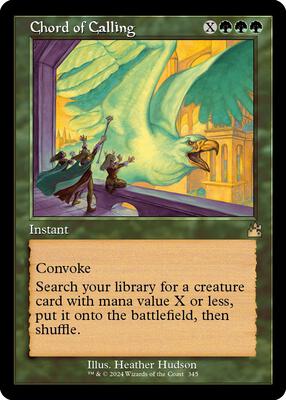 Chord of Calling (Retro Frame) card from Ravnica Remastered