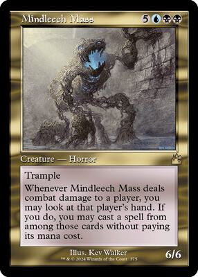 Mindleech Mass (Retro Frame) card from Ravnica Remastered