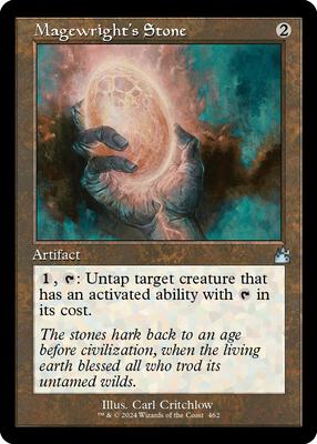 Magewright's Stone (Retro Frame) card from Ravnica Remastered