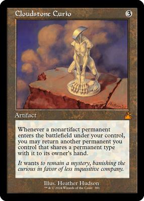 Cloudstone Curio (Retro Frame) card from Ravnica Remastered