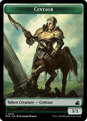 Centaur Token card from Ravnica Remastered