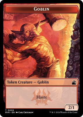 Goblin Token (0009) card from Ravnica Remastered
