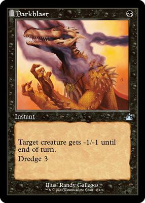 Darkblast (Retro Frame) card from Ravnica Remastered