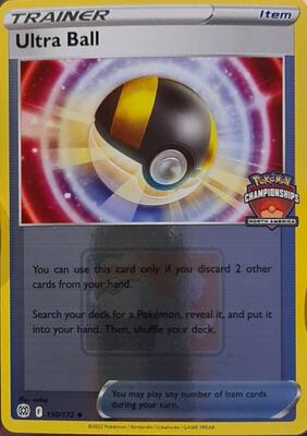 Ultra Ball - 150/172 (North America Championships) card from League & Championship Cards