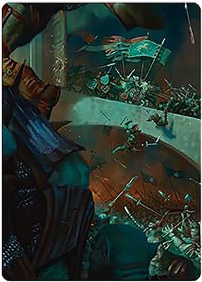 Rohirrim Chargers Art Card card from Art Series: Universes Beyond: The Lord of the Rings: Tales of Middle-earth