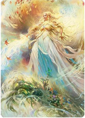 Galadriel, Light of Valinor Art Card card from Art Series: Universes Beyond: The Lord of the Rings: Tales of Middle-earth