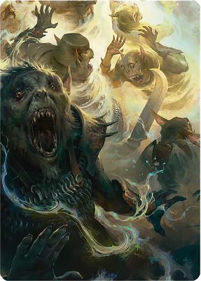 Galadriel's Dismissal Art Card card from Art Series: Universes Beyond: The Lord of the Rings: Tales of Middle-earth
